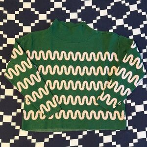 Anthropologie Carys Mock-Neck Sweater